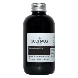 Sudhaus Tinte pigment schwarz Canon PGI-1500 PGI-2500 - 100ml